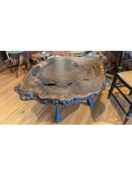 Claro Walnut Burl Coffee Table